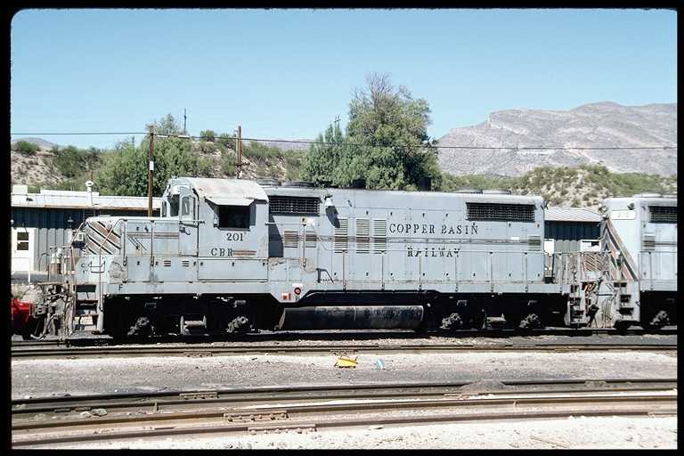 Copper Basin Railway engine #201.