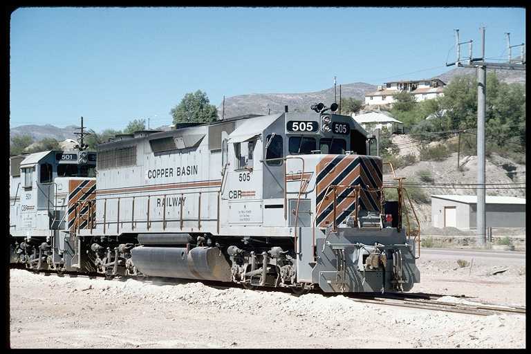 Copper Basin Railway engine #505.