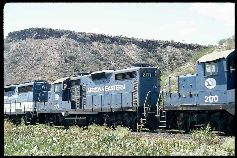 Arizona Eastern engines #2170 and #2171.