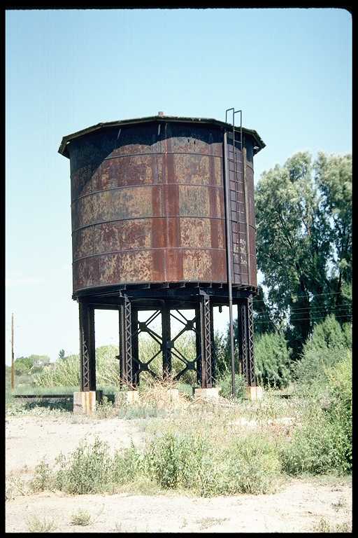 Water tank at San Carlos.