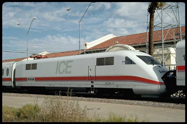 German Inter City Express (ICE) train on display at Phoenix.