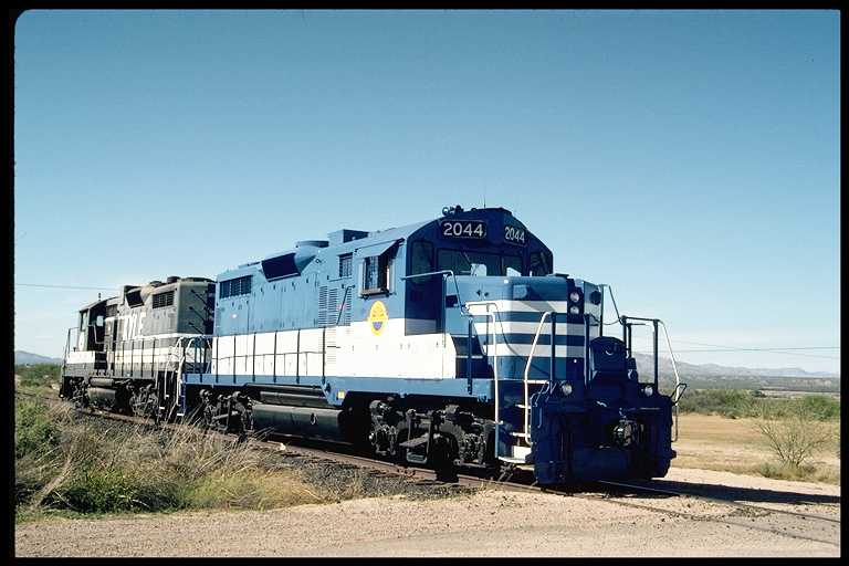San Pedro & Southwestern engine #2044.