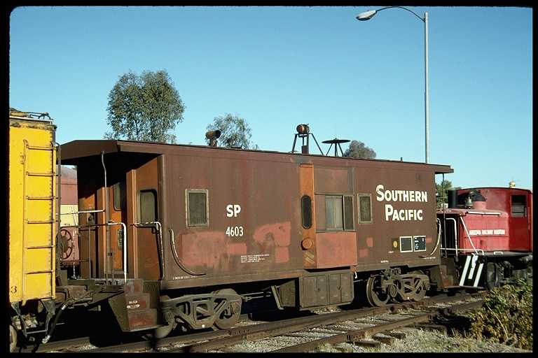 Ex-SP caboose #4603.