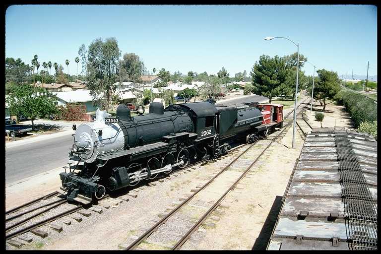 ex-SP 2-8-0 steam locomotive #2562.
