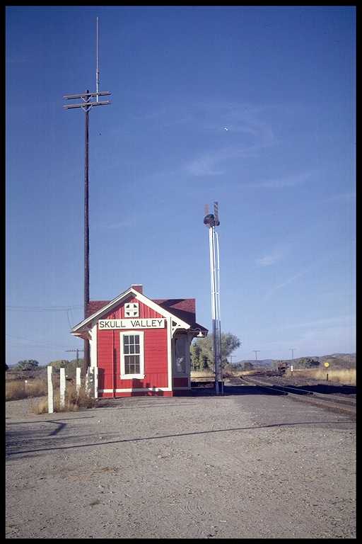 Photo of Skull Valley passenger depot.