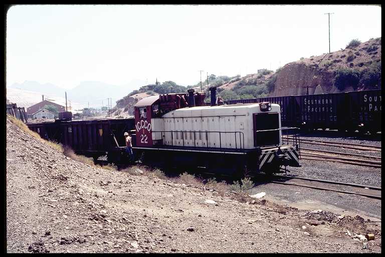 Switcher #22, Working Yard