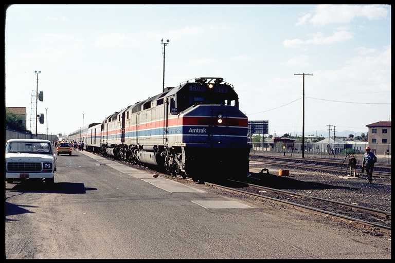 FP45 in New Paint, Sunset Limited Eastbound