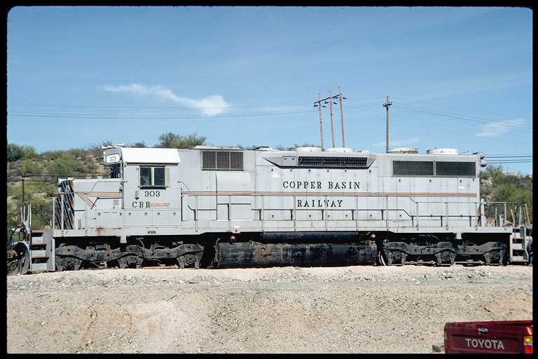 Copper Basin Railway engine #303.