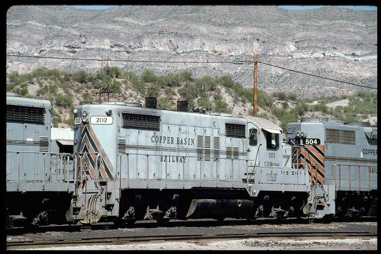 Copper Basin Railway engine #202.