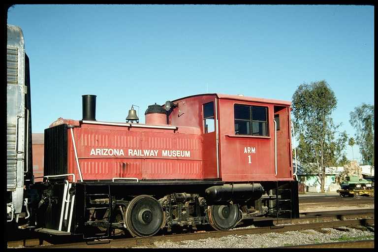 ARM Plymouth engine #1 used for switching cars.
