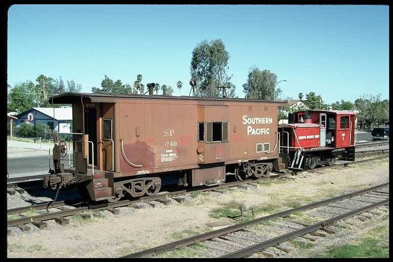 ex-SP Caboose #4740.